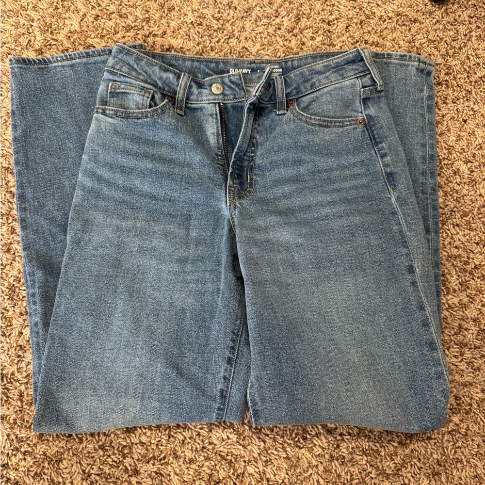Old Navy Light Blue High-Rise Jeans